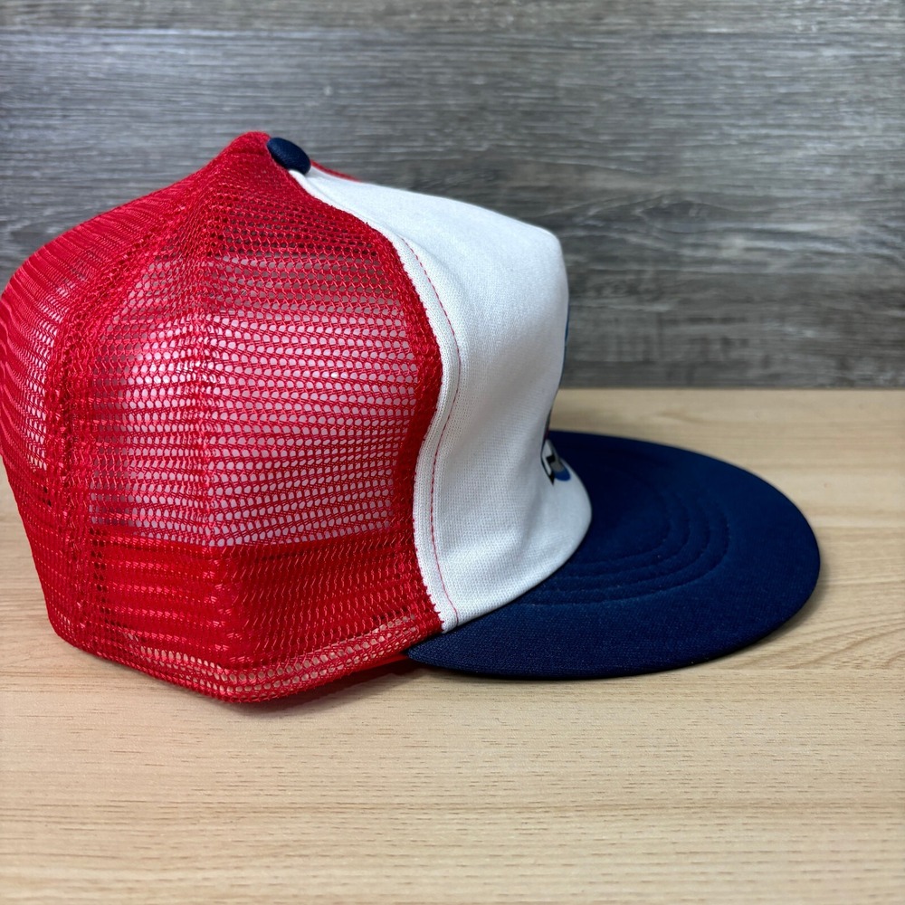 Vintage Minnesota Twins Hat Cap Snapback Red 25 Years USA Made 80s - Picture 6 of 11